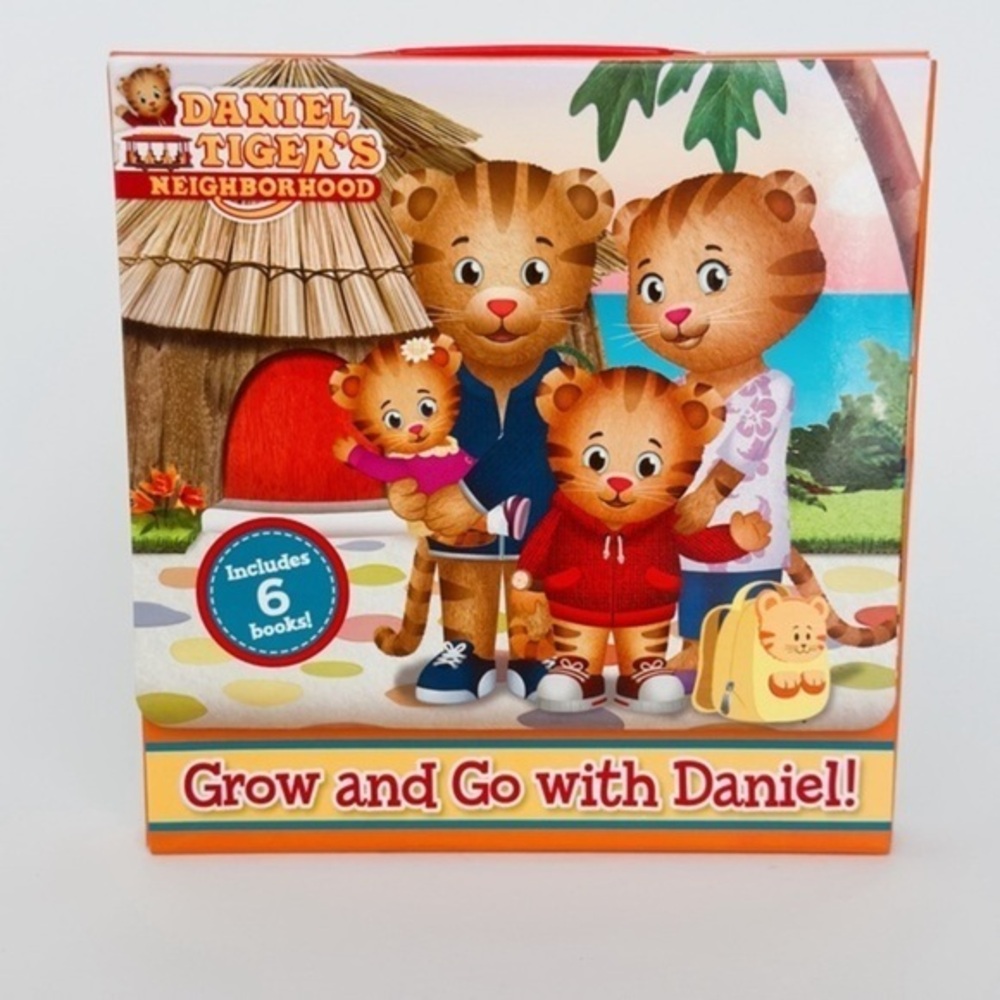 Grow and Go with Daniel Tiger  (Boxed Set): 6 Books​